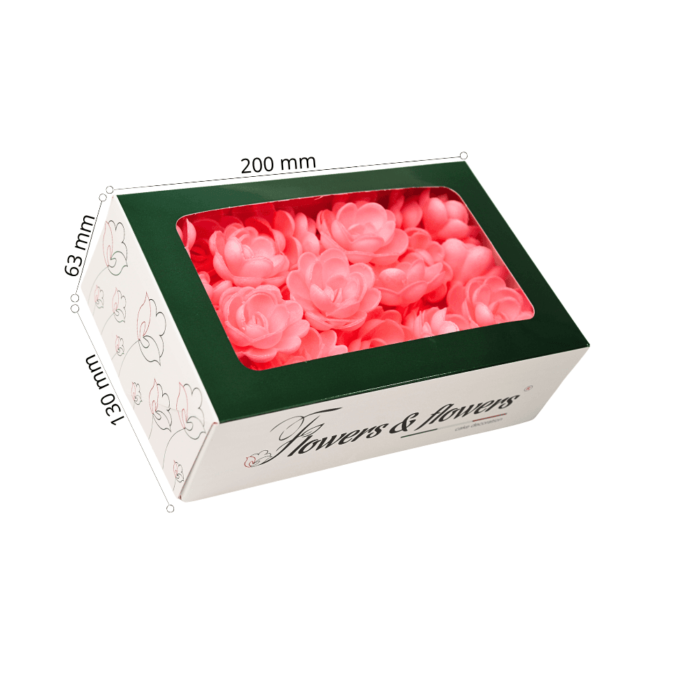3039PINK - وردة 5 سم SIMPLE ROSE